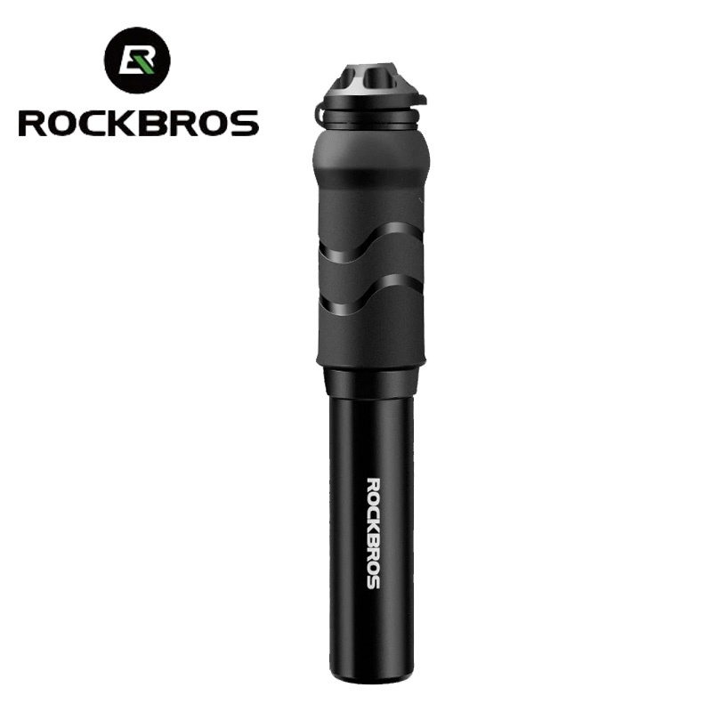 Thiết bị bơm bánh xe đạp ROCKBROS mini phù hợp kép với Presta Schrader bằng hợp kim nhôm
