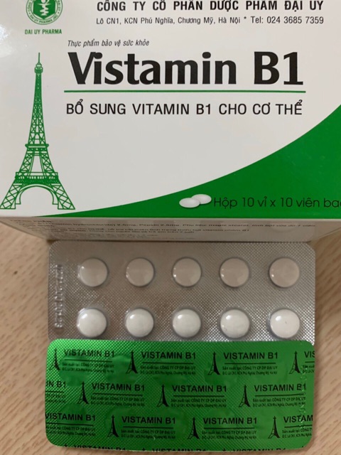 Giới thiệu về Vitamin B1 dạng vỉ