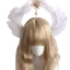 Phong Cách KIN Tùy Chọn Gothic Gothic Gothic Gothic Gothic Gothic Gothic Sun Godmother 's Mũ Đội Đầu Hairhoop
