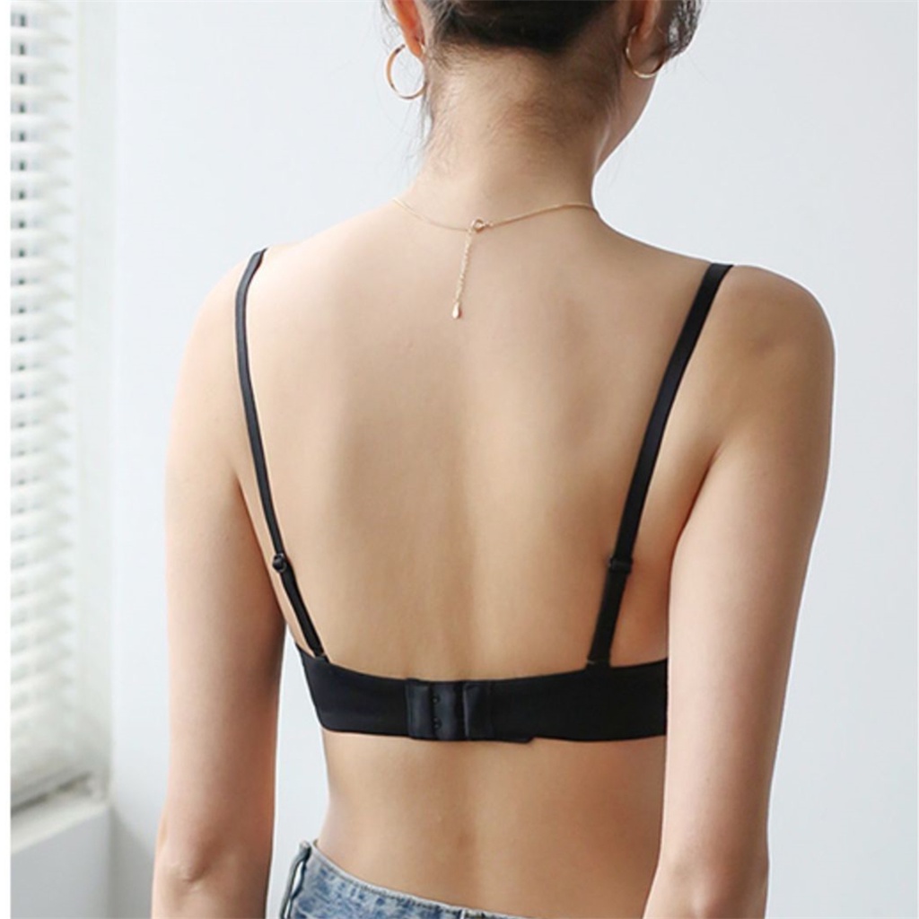Áo Lót Nâng Ngực Mềm Mịn Cài Khóa Trước Chống Chảy Xệ Thoải Mái Gợi Cảm Cho Nữ