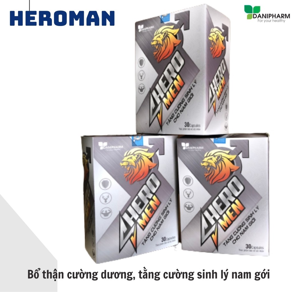 Công dụng của thuốc bổ thận Hero Man