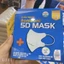 Khẩu trang 5d BoniBoni kháng khuẩn ngăn bụi không đau tai bảo vệ sức khỏe