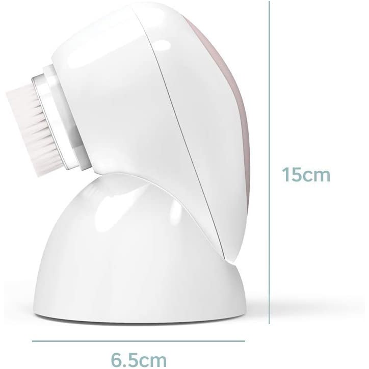 Máy massage rửa mặt cao cấp công nghệ siêu âm 3D phân tích da và kết nối điện thoại HoMedics FAC-700
