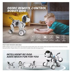 Đồ Chơi Robot DEERC Cho Trẻ Em Điều Khiển Từ Xa Robot Lập Trình Robot Điều Khiển Từ Xa Thông Minh Cho Chó Với Cảm Biến C
