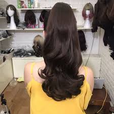 TÓC GIẢ NGOẠM XOĂN LỬNG CHO NỮ DÀI 45-50CM CAO CẤP ỔN ĐỊNH GIÁ