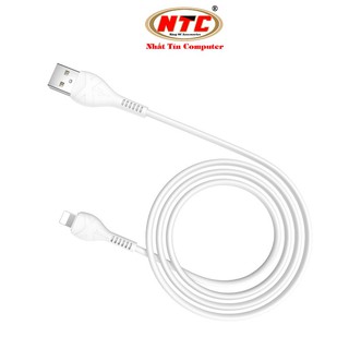 Cáp sạc và truyền dữ liệu Hoco X37 cổng LaiNing, dài 1M (Trắng) - Phụ Kiện 1986