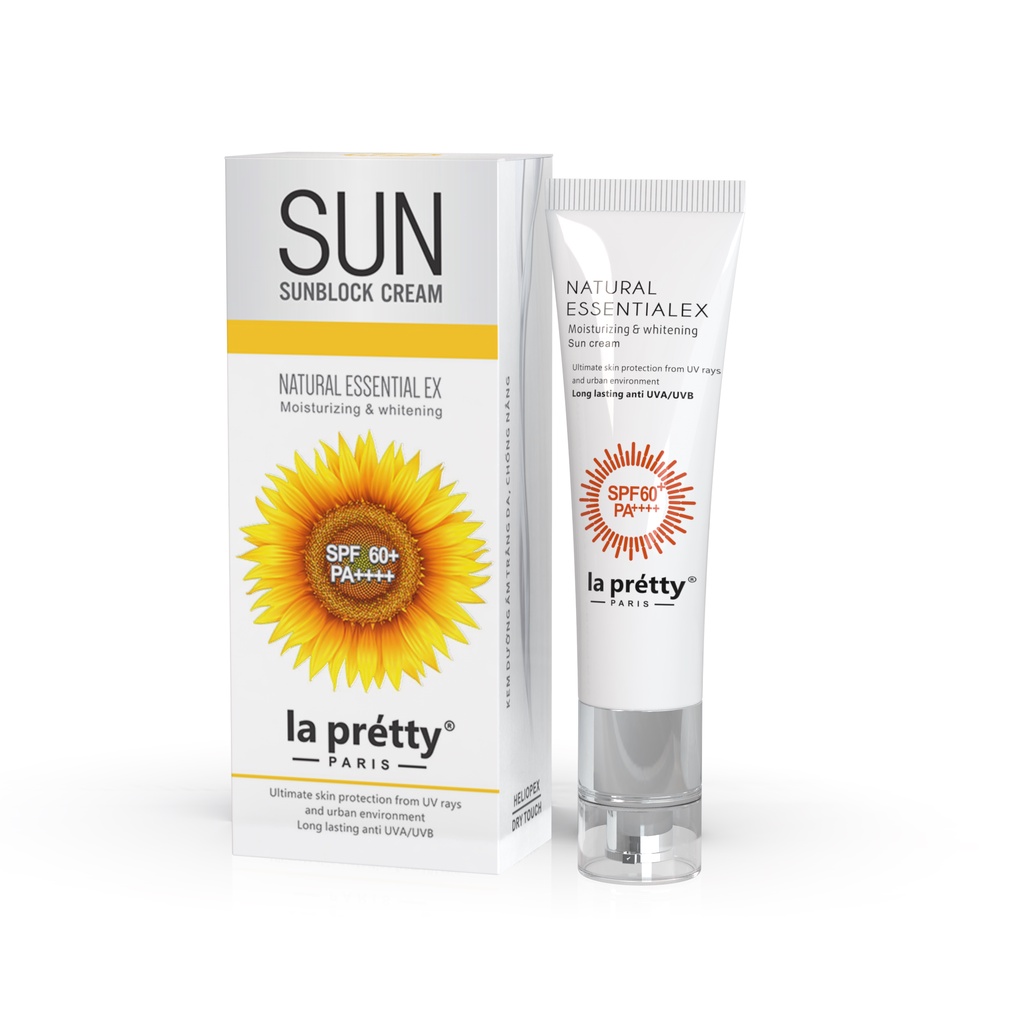 KEM CHỐNG NẮNG SPF60+ La Prétty 50ml Sun screen lapretty La Pretty