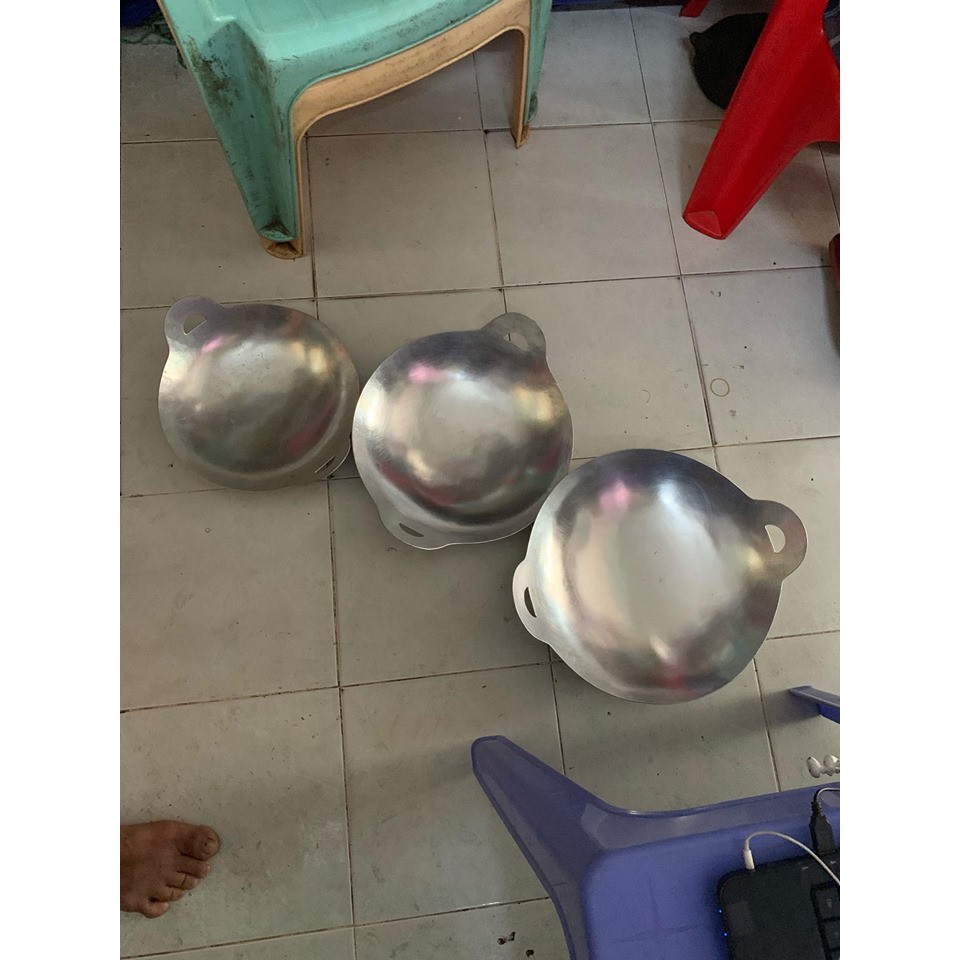 CHẢO NHÔM MÁY BAY SIZE 35 , 40 , 45CM