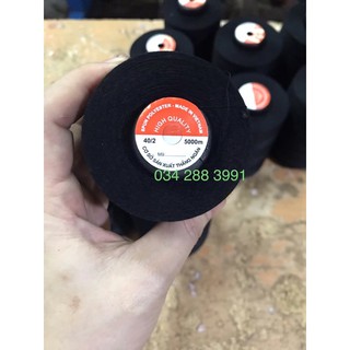 10 cuộn Chỉ may công nghiệp PE sợi 40/2-5000m đủ
