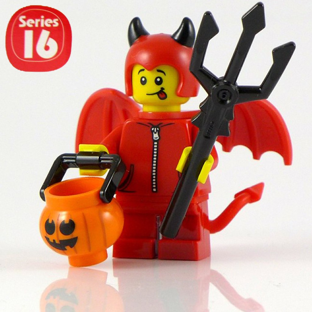 LEGO Minifigures Cute Little Devil 71013 Series 16 Đan Mạch | Shopee ...