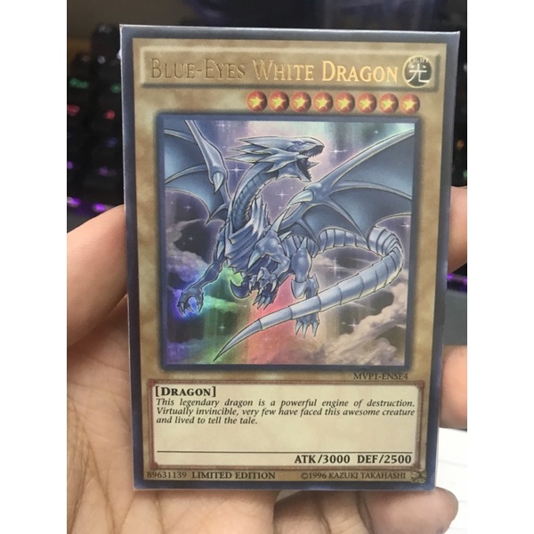 Thẻ Bài Yugioh Blue Eyes White Dragon Ultra Rare Shopee Việt Nam 2312