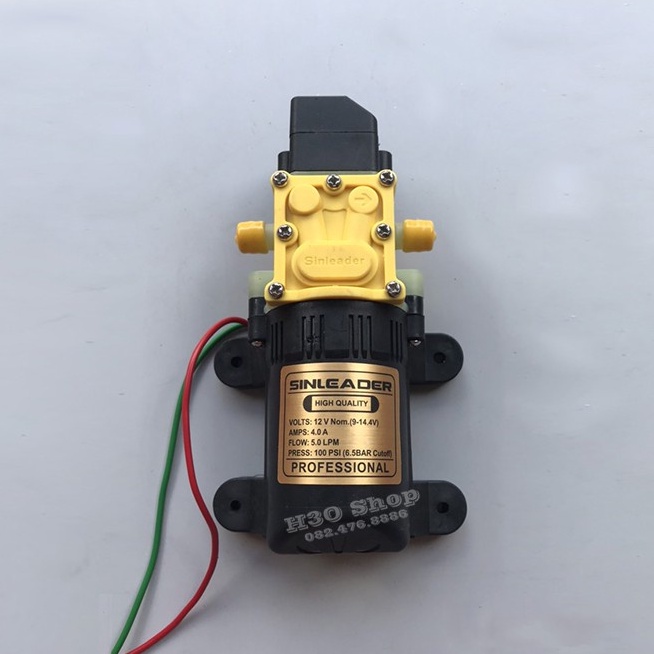 Công Suất 60W - Bơm Đơn Áp Lực 100Psi- Dùng cho tưới phun sương,làm sạch