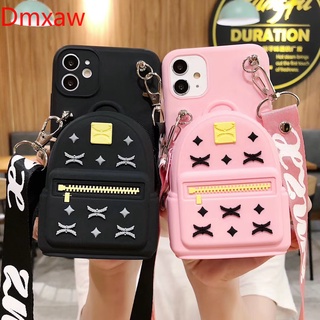 Sang Trọng Ốp Điện Thoại Dạng Ví Đựng Tiền Xu Có Dây Đeo Cho oppo a79 5g reno 11 pro 10 pro a38 a18 a78 a58 4g a2 pro