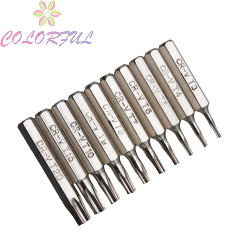 Bộ mũi vít mở các thiết bị điện tử chất liệu kim loại với đầu nối 6 cạnh 4mm