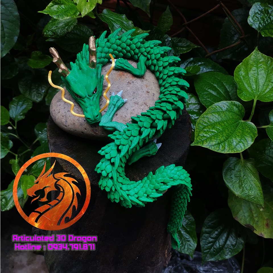 Mô Hình Rồng Xanh Dragon Ball vẽ thủ công in 3D | Shopee Việt Nam