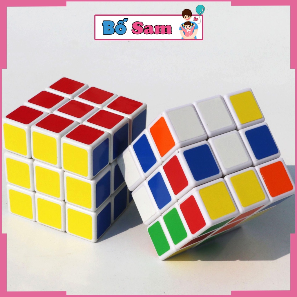 Rubic 3x3 xoay trơn trò chơi rubik phát triển trí tuệ cho bé Shop Bố ...