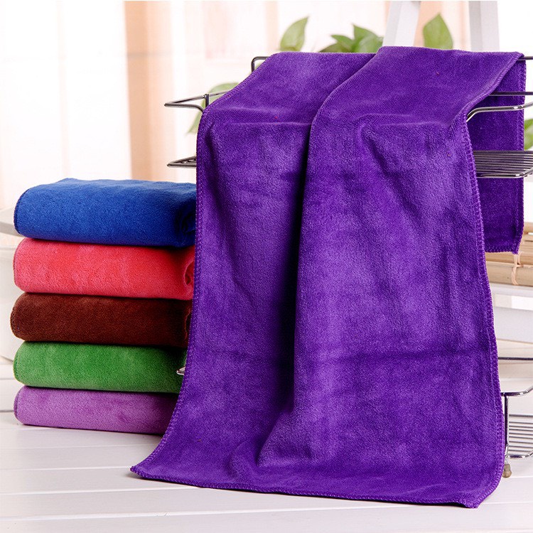 Combo 10 Khăn Lau Xe 1 Mặt Khổ 30*30 Microfiber Mền Mịn Thấm Hút Tốt Đa Năng