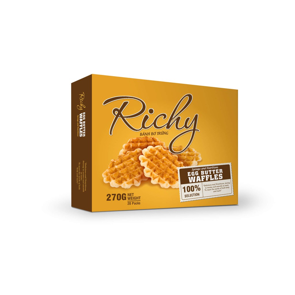 Bánh Richy bơ trứng hộp 270g | Shopee Việt Nam
