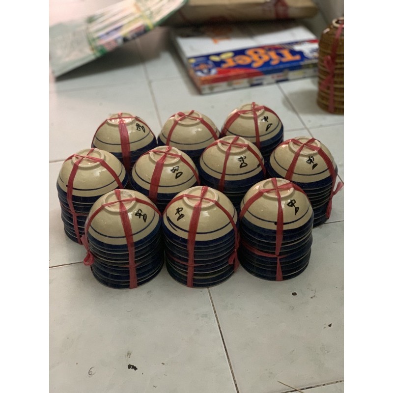 XÂU 10 CHÉN MỘC LỞ KIỂU XƯA VIỀN CHỈ XANH MỘC MẠC