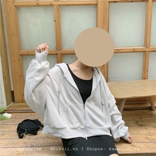 [Có sẵn] Áo khoác form rộng chà bá- Oversized Jacket 3 màu Kawaii (Ảnh thật tớ tự chụp)
