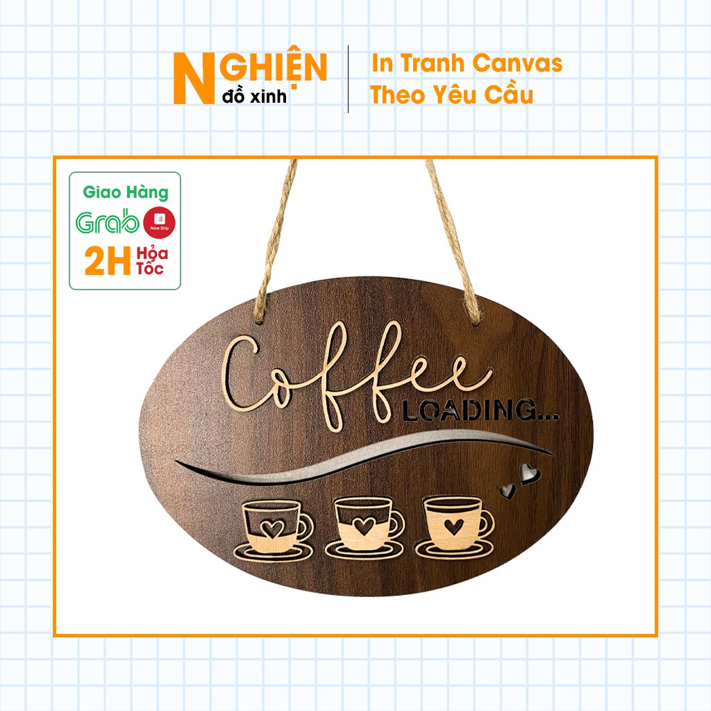 Bảng Gỗ Coffee Chuyên Trang Trí Decor Quán Cafe | Shopee Việt Nam