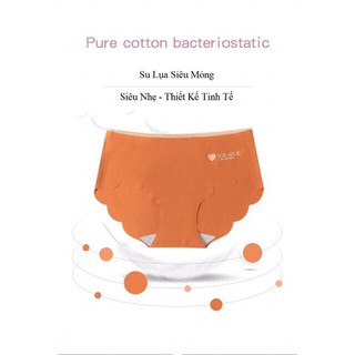Quần Lót Su Lụa Viền Sóng Chống Tụt Silk