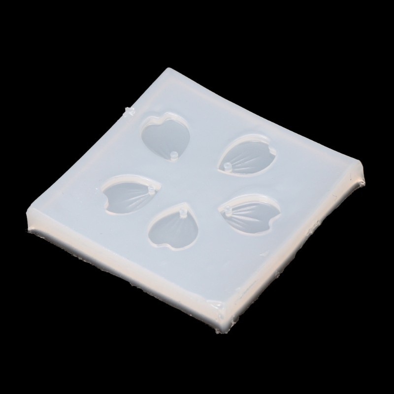 Silicone Mold Cherry Blossom Petal Pendant Mold For DIY Handwork Jewelry Finding