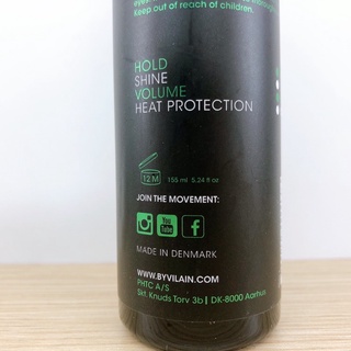 Xịt Dưỡng Tóc , Xịt Tạo Phồng Pre-Styling BY VILAIN Side Kick 155ml - Hàng Chính Hãng
