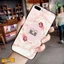 Ốp lưng iphone mặt kính in hình siêu đẹp siêu bền - Vân hồng hoa lá