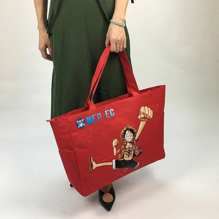 Women's Canvas Work Tote – Water-Resistant, Large – 3