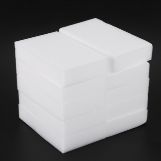 100x60x20mm 10 chiếc Magic Sponge Eraser Melamine Cleaner-trắng