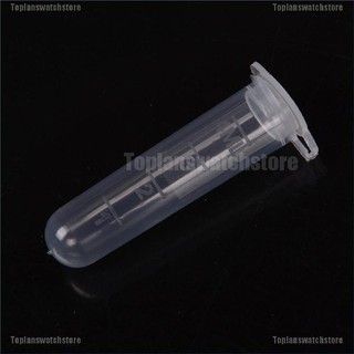 [Hàng mới về] Set 30 ống ly tâm bằng nhựa tiện dụng cho phòng thí nghiệm 5ml