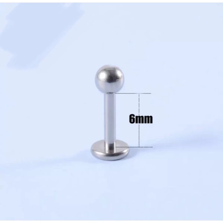 (1 chiếc) KHUYÊN CƠ BẢN - Khuyên tai - Khuyên môi - Khuyên Thép Y Tế - Khuyên tai, môi, nẹp bump