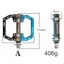 ROCKBROS Siêu Nhẹ Mang Xe Đạp Bàn Đạp Mtb Nhôm Trục 9 / 16 Bàn Đạp Xe Đạp Rỗng Đi Xe Đạp Phụ Kiện Xe Đạp