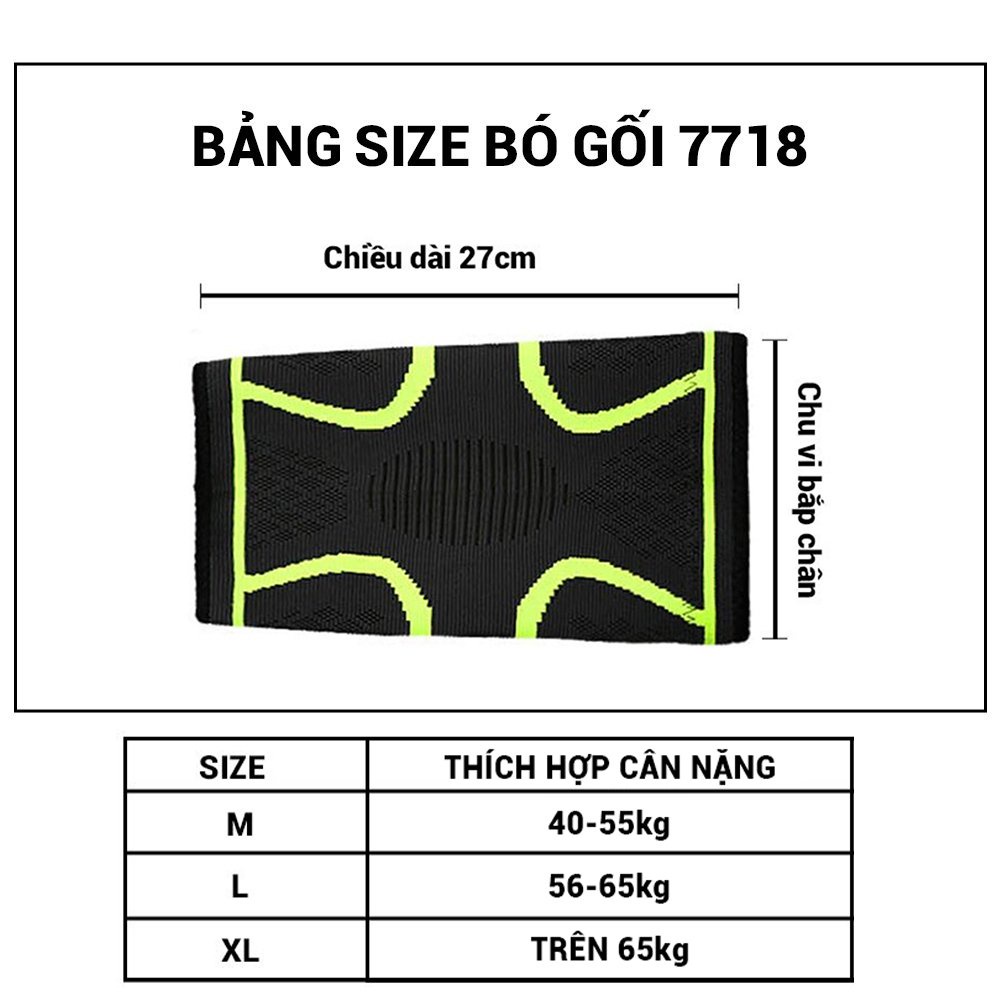 Ảnh Băng gối thể thao bóng đá, bóng chuyền co giãn đàn hồi cao cấp YASU YS7718 (1 chiếc) 2