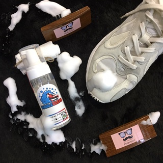 Chai xịt bọt làm sạch giày siêu tốc BUBBLE CLEAN .Loại cao cấp (KÈM QUÀ TẶNG) BB