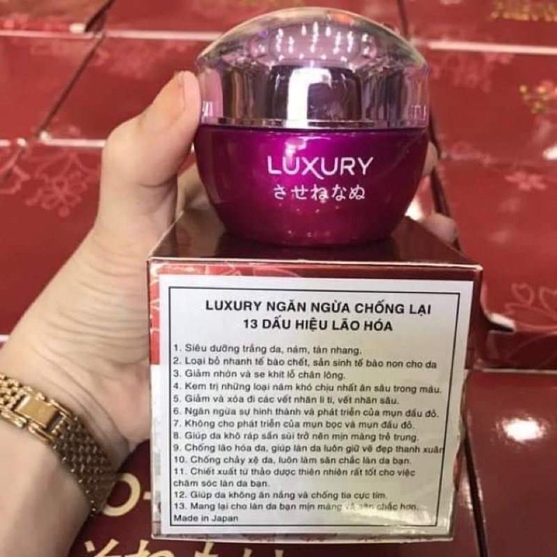 (Sỉ) kem LUXURY NHẬT CHÍNH HÃNG CAO CẤP