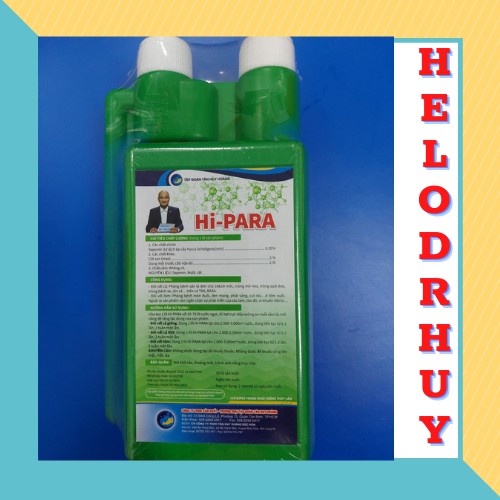 Chế Phẩm Sinh Học -Thuốc Thuỷ Sản - Thảo Dược Hi - Para Diệt Vi Khuẩn Vibrio, Tảo Đỏ, Tảo Lam...Chai 1L