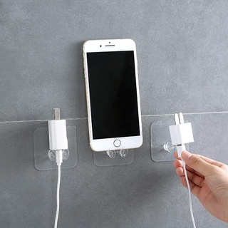 Móc Dán Tường Kê Giữ Điện Thoại Sạc, Giữ Phích Dây Điện Gọn Gàng 88092