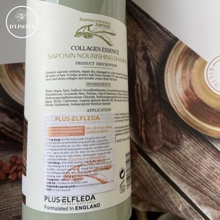 BỘ DẦU GỘI XẢ COLAGEN ESSENCE PLUS-ELFLEDA 600ML | Shopee Việt Nam