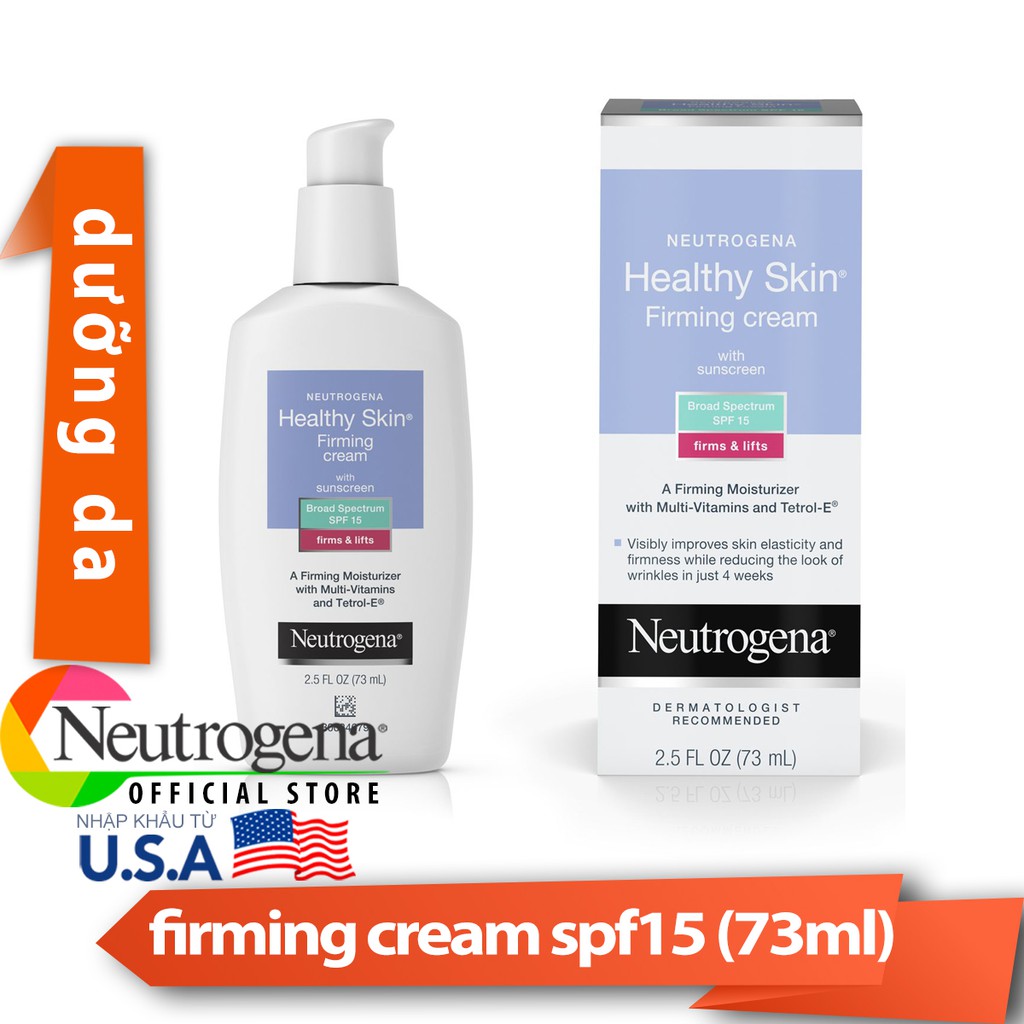 Kem Dưỡng Da Neutrogena Healthy Skin Firming Cream Broad Spectrum Spf 15 73ml Shopee Việt Nam 8748