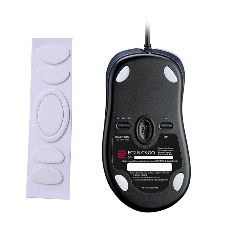 Tầm Nhìn 1 Bộ Cho ZOWIE EC1-B EC2-B Miếng Dán Chân Chuột Miếng Lót Trượt Đường Cong Edge