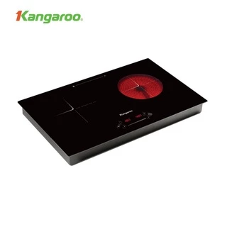 Bếp điện từ hồng ngoại đôi Kangaroo KG443i