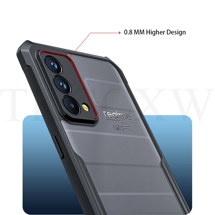 Ốp Điện Thoại Silicon Trong Suốt Chống Sốc Cho Realme 8 Pro GT Master Edition GT Neo Q3i Q3 Pro Carnival Narzo 30