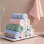 Khăn lau bếp gợn sóng 2 mặt siêu thấm hút kháng khuẩn 3 kích thước tiện dụng