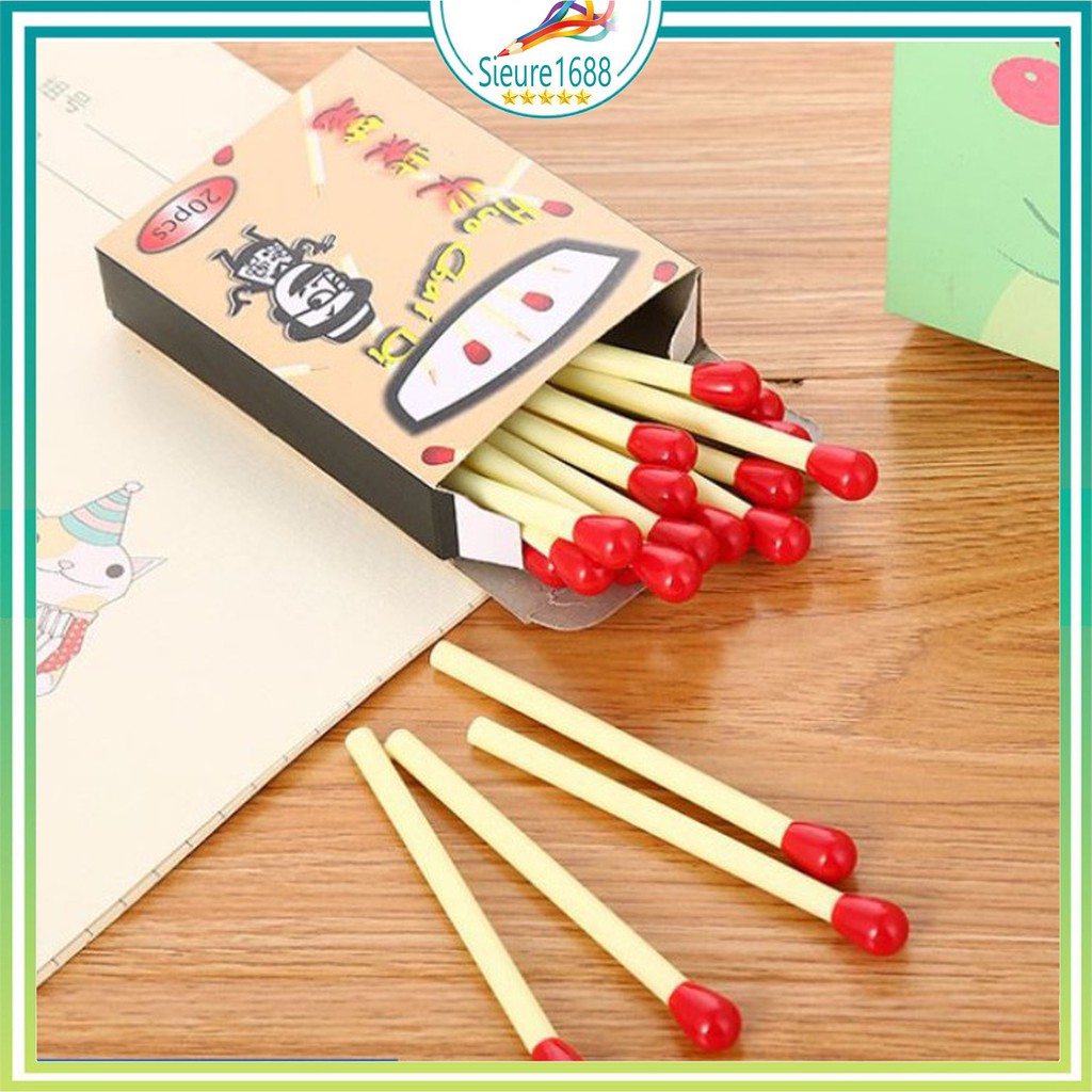 Bút nước que diêm - mực xanh Bút các loại | Shopee Việt Nam