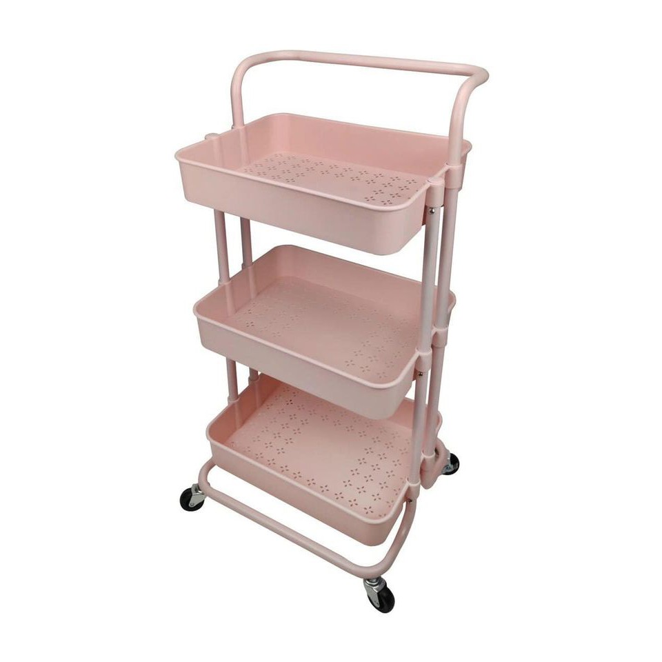 Xe Đẩy Nhựa 3 tầng cho spa Cao Cấp Mới SIÊU TỐT