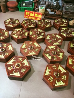 Khay dung banh mut go huong