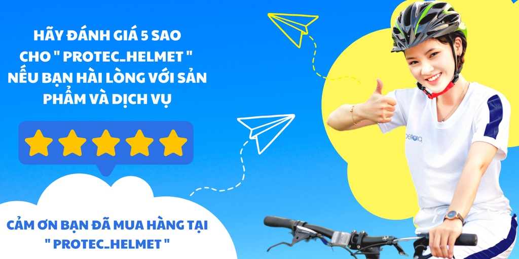 Mô tả Nón bảo hiểm xe đạp người lớn Protec Win 002, tiêu chuẩn châu âu, thời trang, an toàn - 4