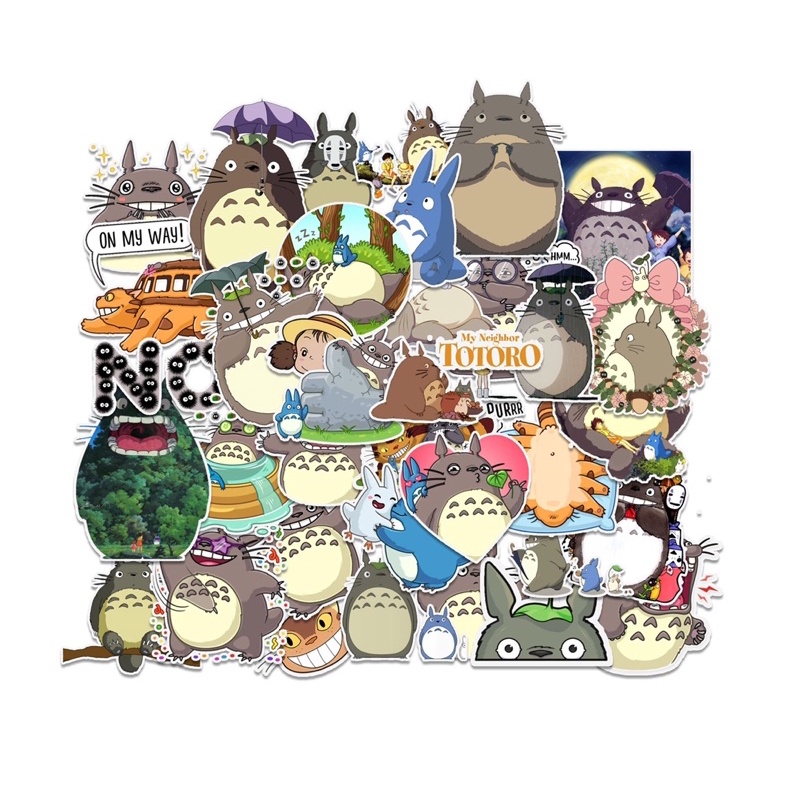 [Set 50 cái] Sticker Các Chủ Đề -Không thấm nước, Ko Dính Keo Khi Tháo ...